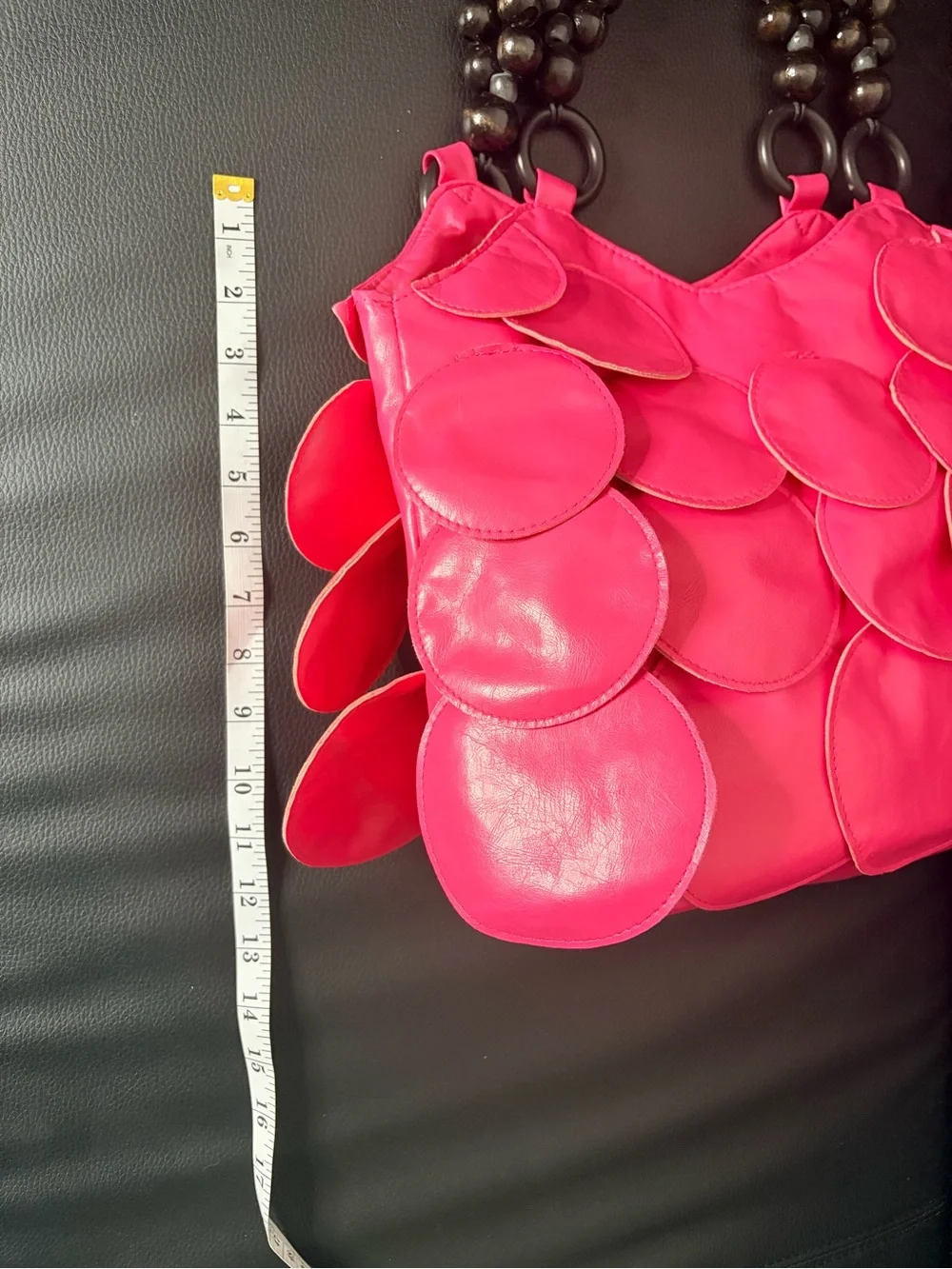 🤍 bright pink y2k mudd bag